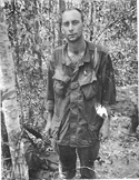 Dennis Wolf in Vietnam jungle